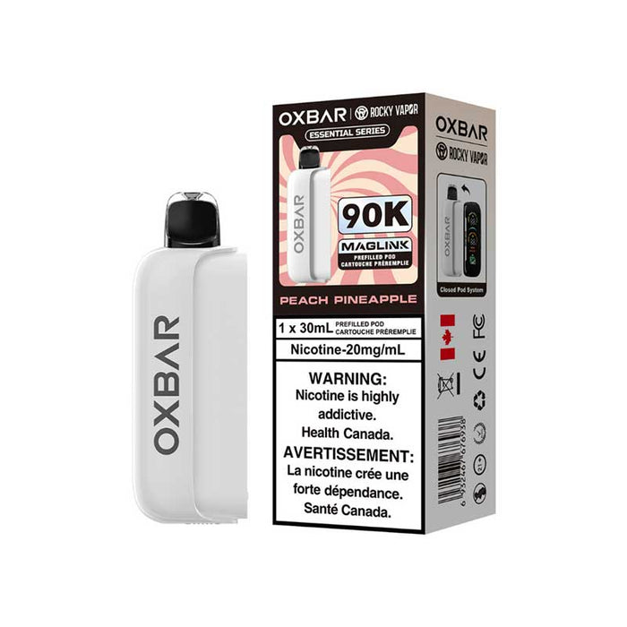 Oxbar Maglink Pre-Filled Pod - Essential Series - Peach Pineapple