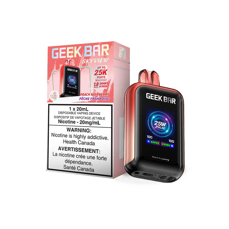 Geek Bar Skyview 25K Disposable - Peach Raspberry