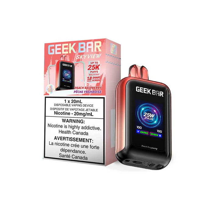 Geek Bar Skyview 25K Disposable - Peach Raspberry