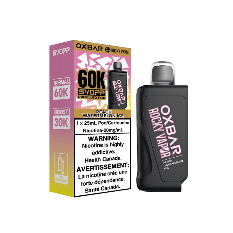 Oxbar Svopp 60K Pod - Peach Watermelon Ice (ON)