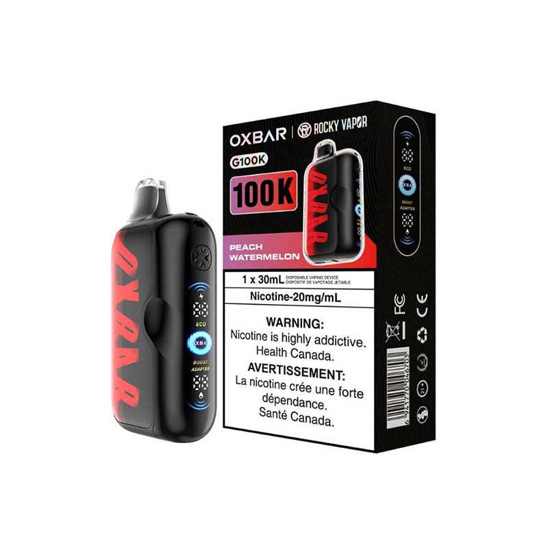 OXBAR G100K Disposable - Peach Watermelon - Bay Vape
