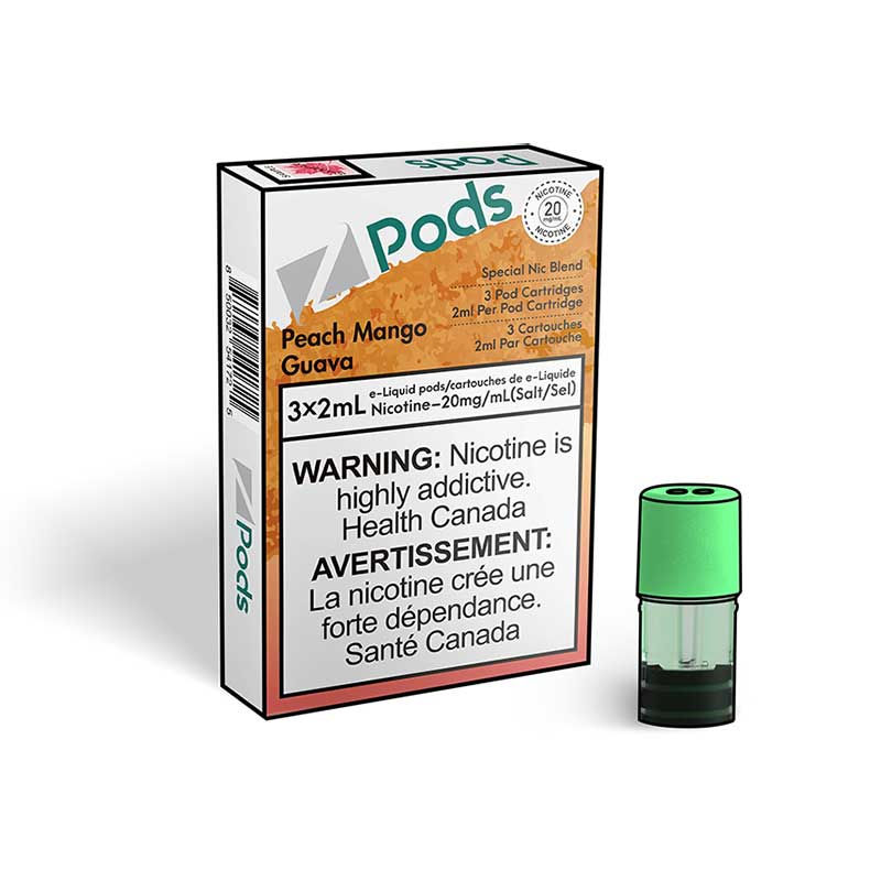 Z Pods - S Compatible - Peach Mango Guava - Bay Vape Canada