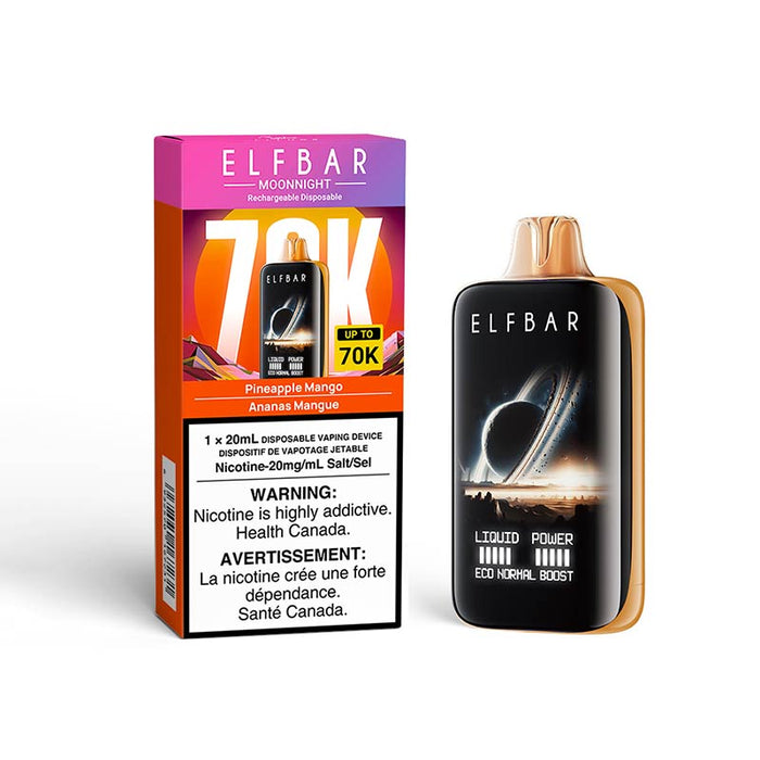 ELF Bar MoonNight 70K Disposable - Pineapple Mango (ON)