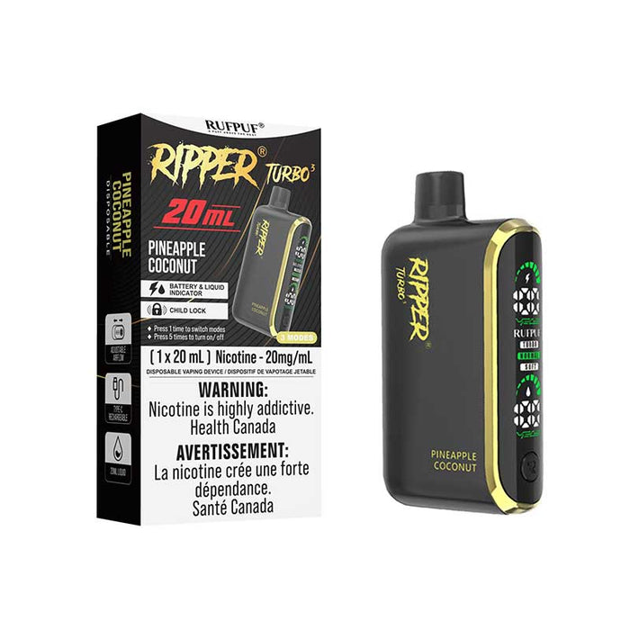 Ripper Turbo 3 30K Disposable - Pineapple Coconut