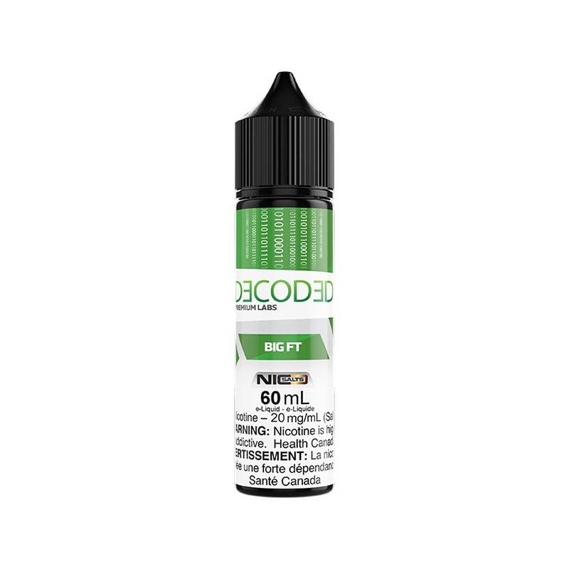 Big FT Salt Juice By Decoded - 60mL - Bay Vape Canada