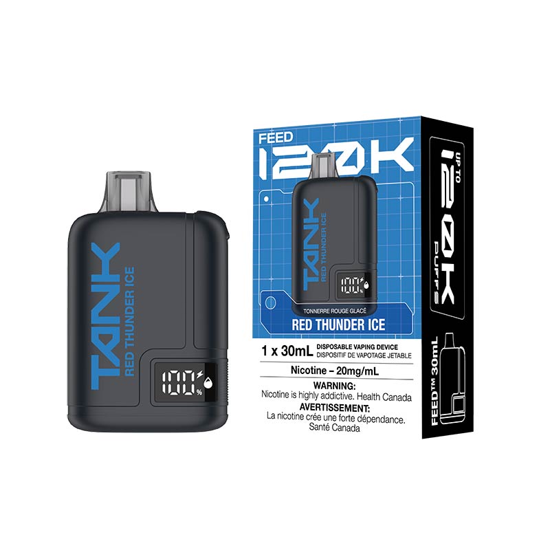 FEED Tank 120K Disposable - Red Thunder Ice