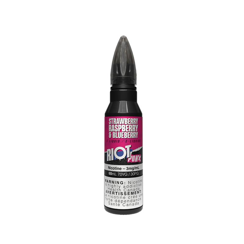 Strawberry, Raspberry & Blueberry (Punx) by Riot Squad E-Liquid - Bay Vape Canada