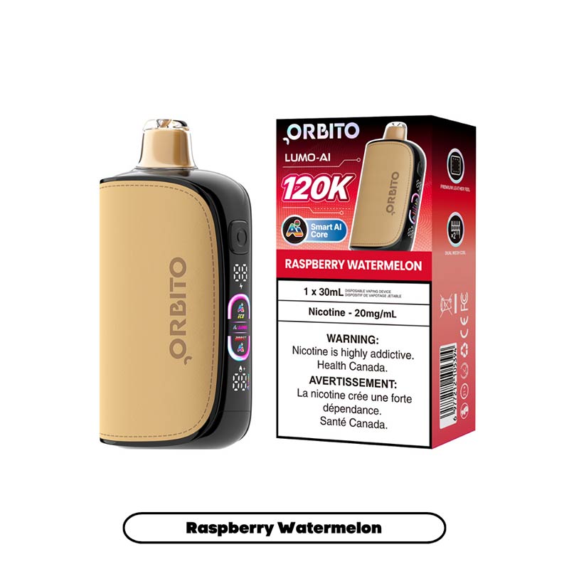 ORBITO Lumo-AI 120K Disposable - Raspberry Watermelon (MB) - Bay Vape