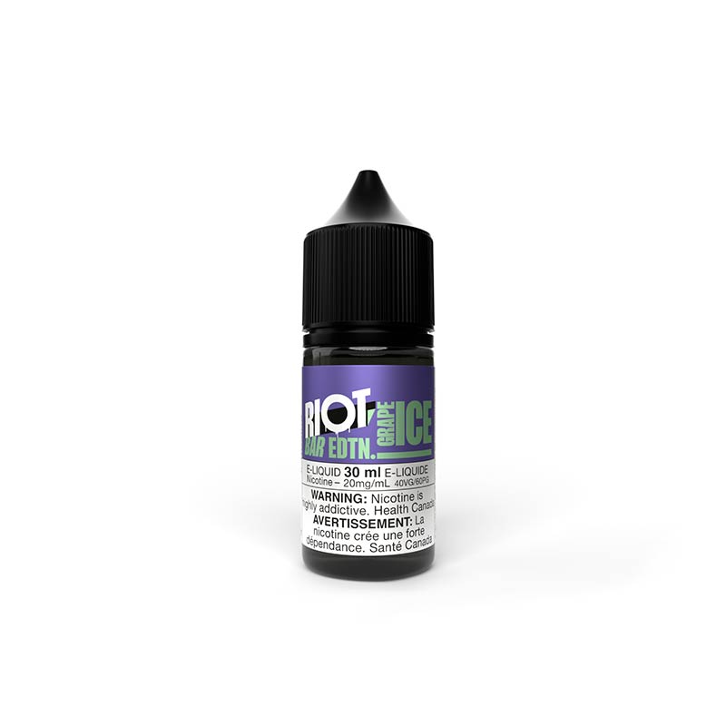 Grape Ice Salts by Riot Bar - Bay Vape Canada