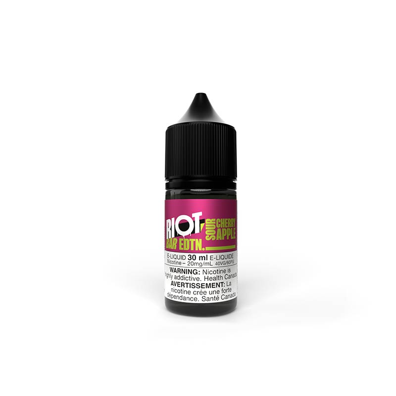 Sour Cherry Apple Salts by Riot Bar - Bay Vape Canada
