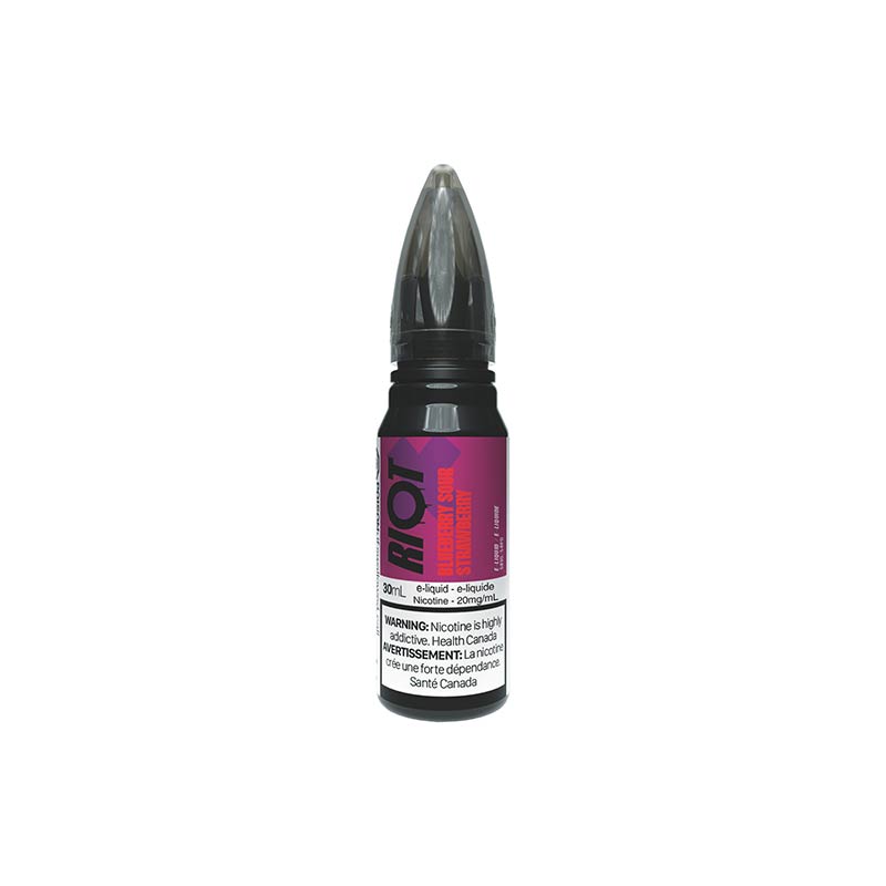 Blueberry Sour Strawberry Salts by Riot X E-Liquid (ON) - Bay Vape