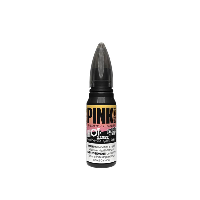 Pink Grenade Hybrid Salts by Riot Salt - Bay Vape Canada