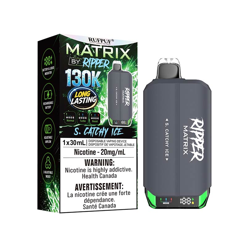 Ripper Matrix 130K Puffs Disposable - S. Catchy Ice