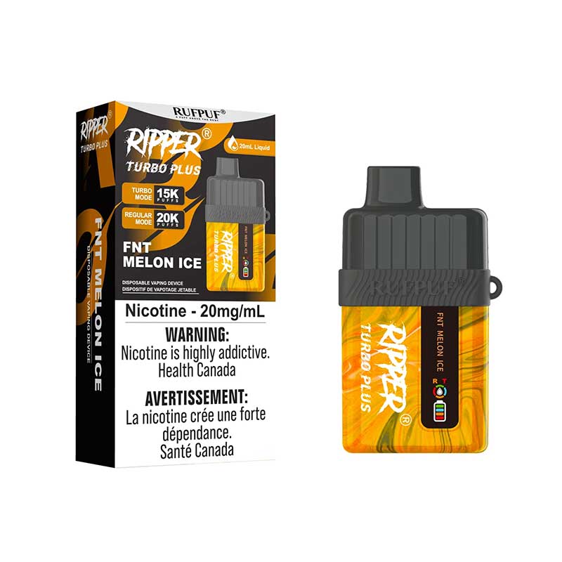 Ripper Turbo Plus 20K - FNT Melon Ice - Bay Vape Canada