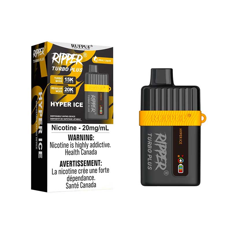 Ripper Turbo Plus 20K - Hyper Ice - Bay Vape Canada