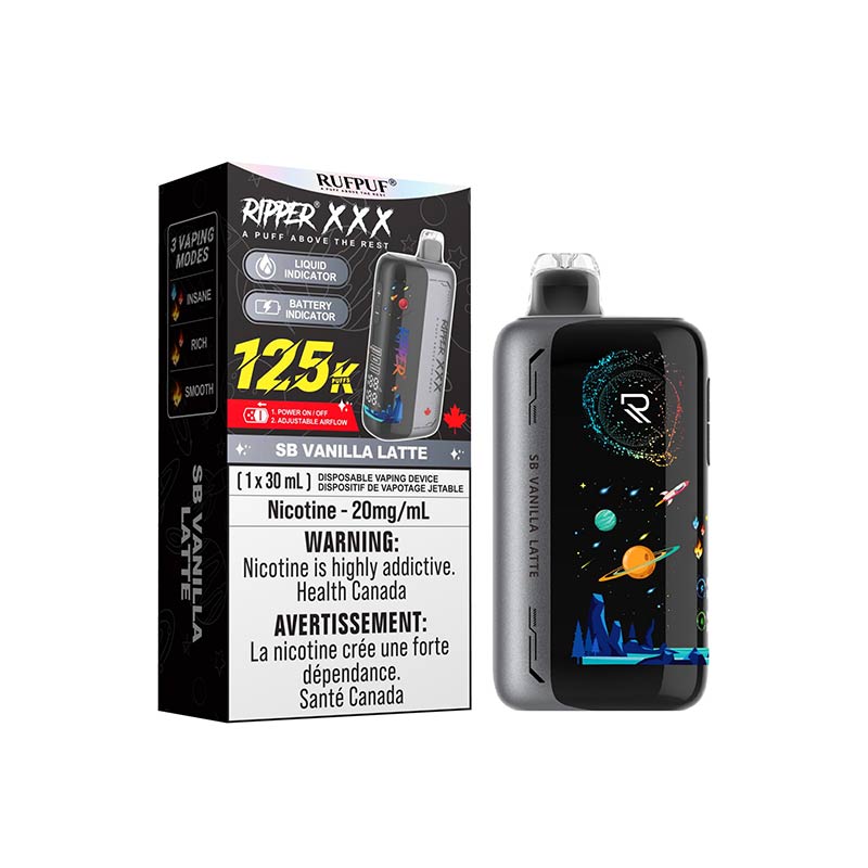Ripper XXX 125K Disposable - SB Vanilla (ON) - Bay Vape