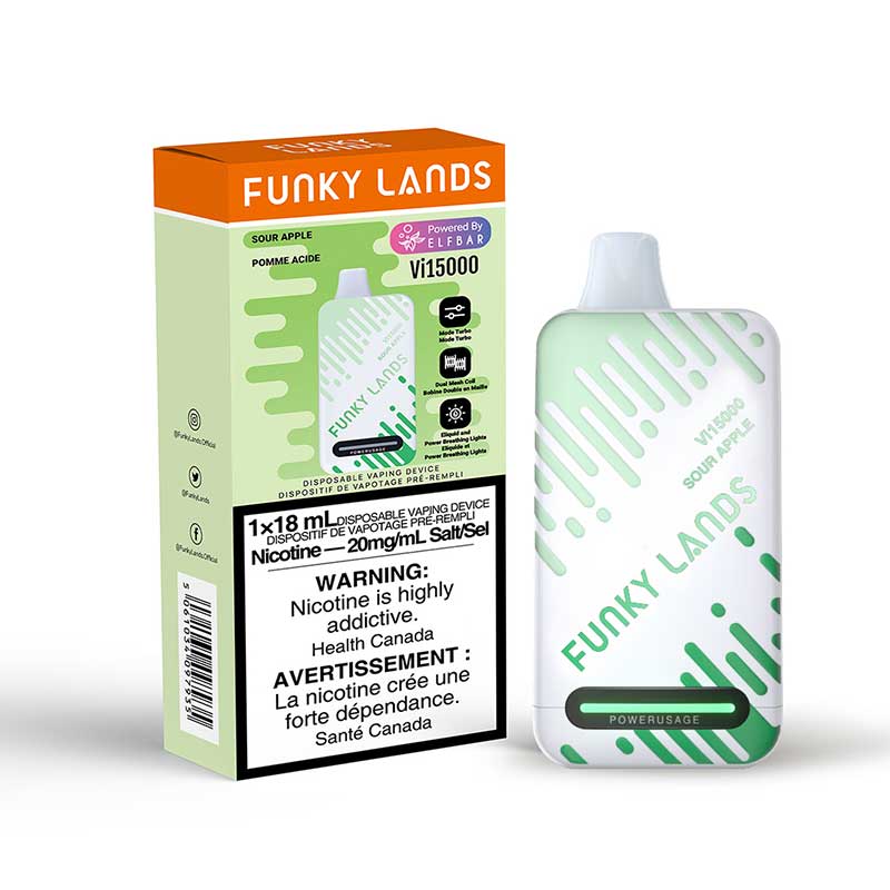Funky Lands Vi15000 Disposable Vape - Bay Vape Canada