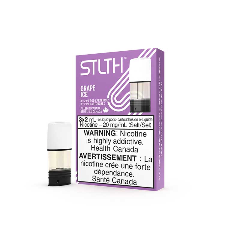 STLTH Pod Pack - Grape Ice - Bay Vape