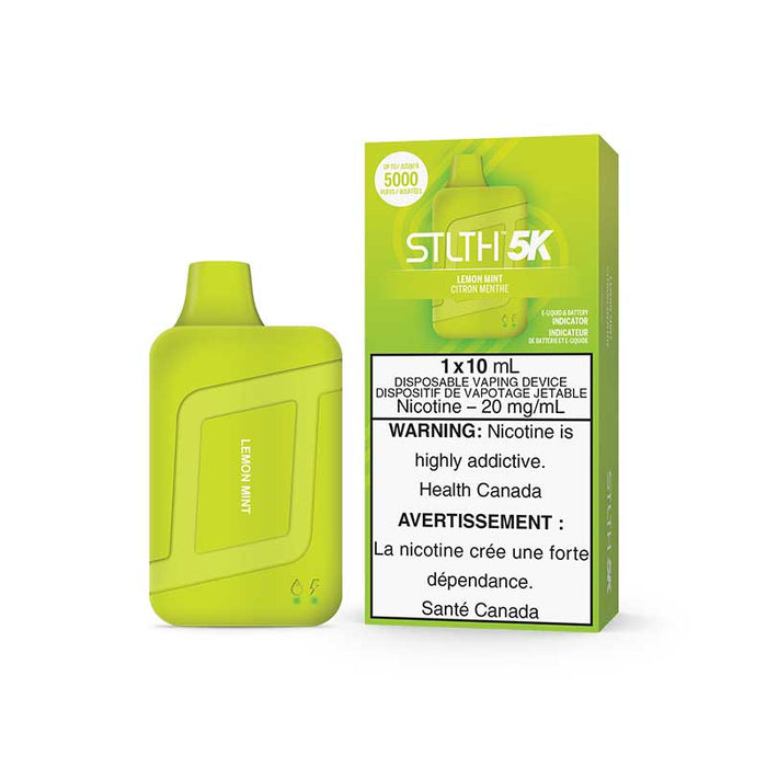 STLTH 5K Disposable - Lemon Mint
