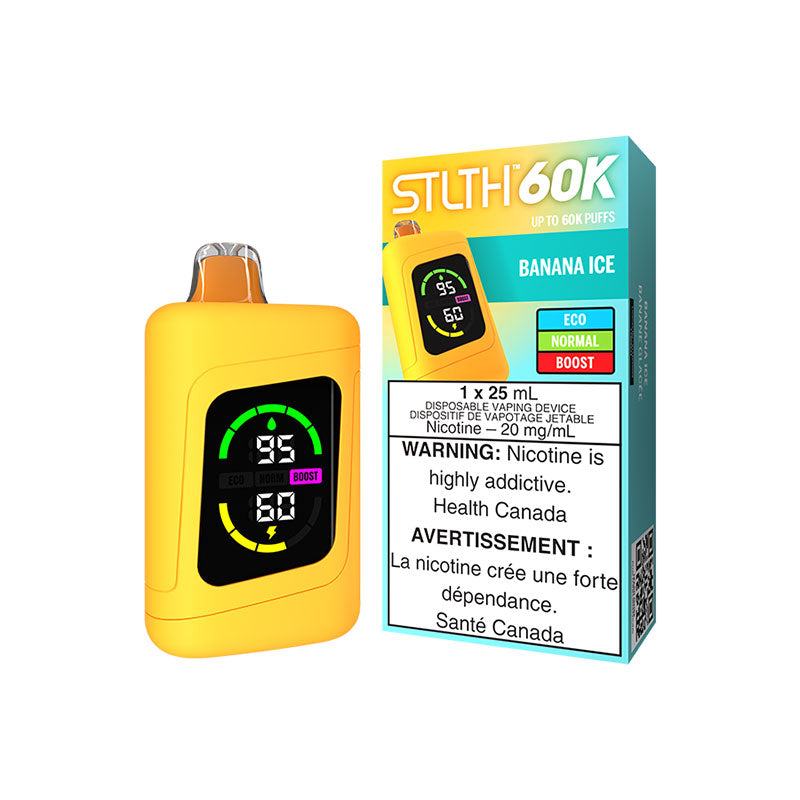 STLTH 60K Disposable - Banana Ice (ON)