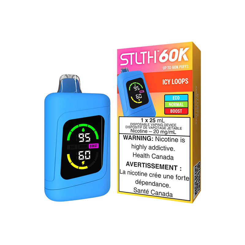 STLTH 60K Disposable - Icy Loops (ON) - Bay Vape