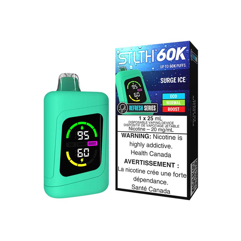 STLTH 60K Disposable Refresh Series - Surge Ice (ON) - Bay Vape