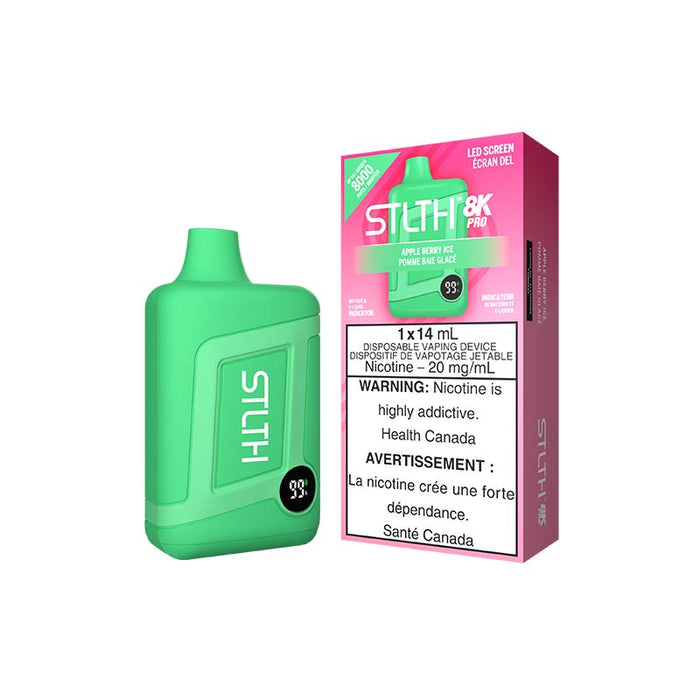 STLTH 8K Pro Disposable - Apple Berry Ice