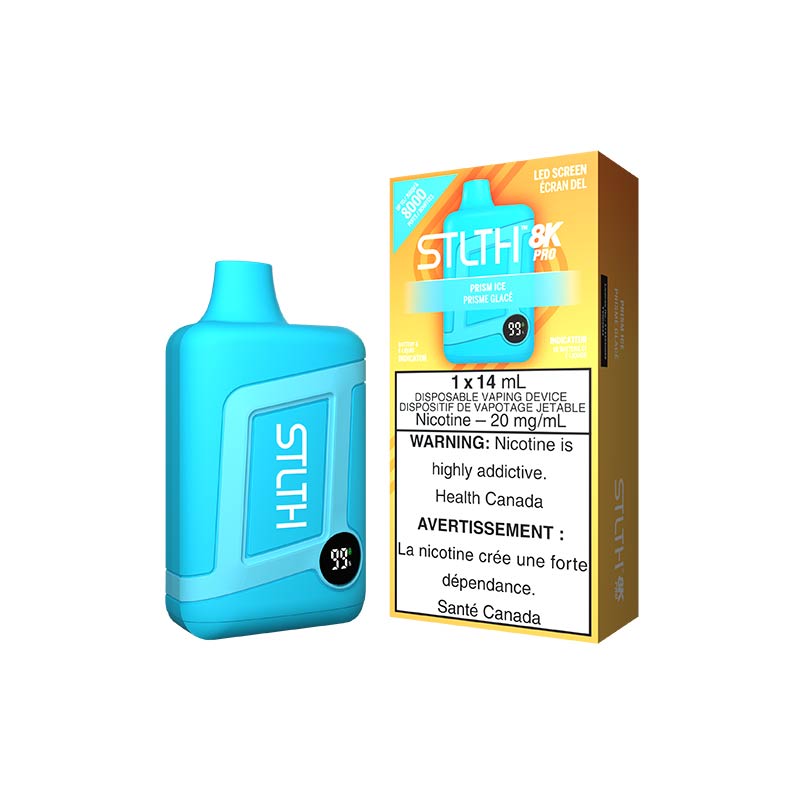 STLTH 8K Pro Disposable - Prism Ice - Bay Vape Canada