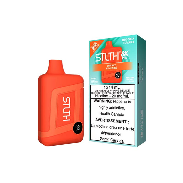 STLTH 8K Pro Disposable - Punch Ice