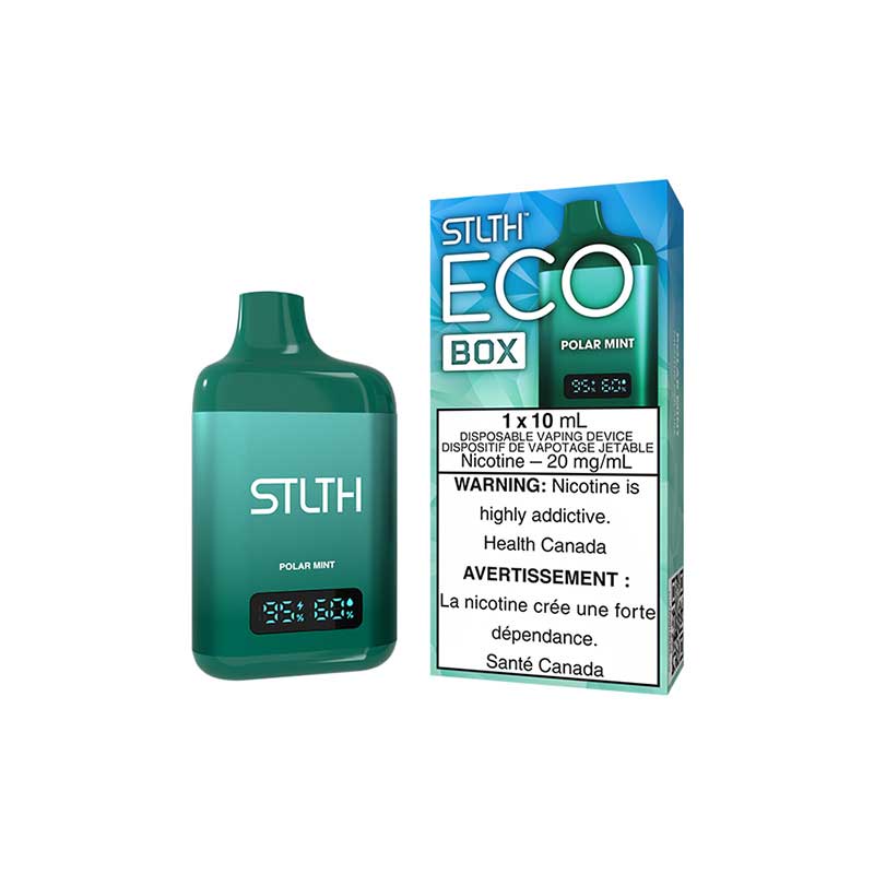 STLTH ECO BOX Disposable - Polar Mint (MB) - Bay Vape
