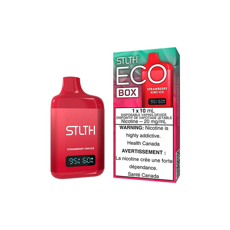 STLTH ECO BOX Disposable - Strawberry Kiwi Ice (ON) - Bay Vape