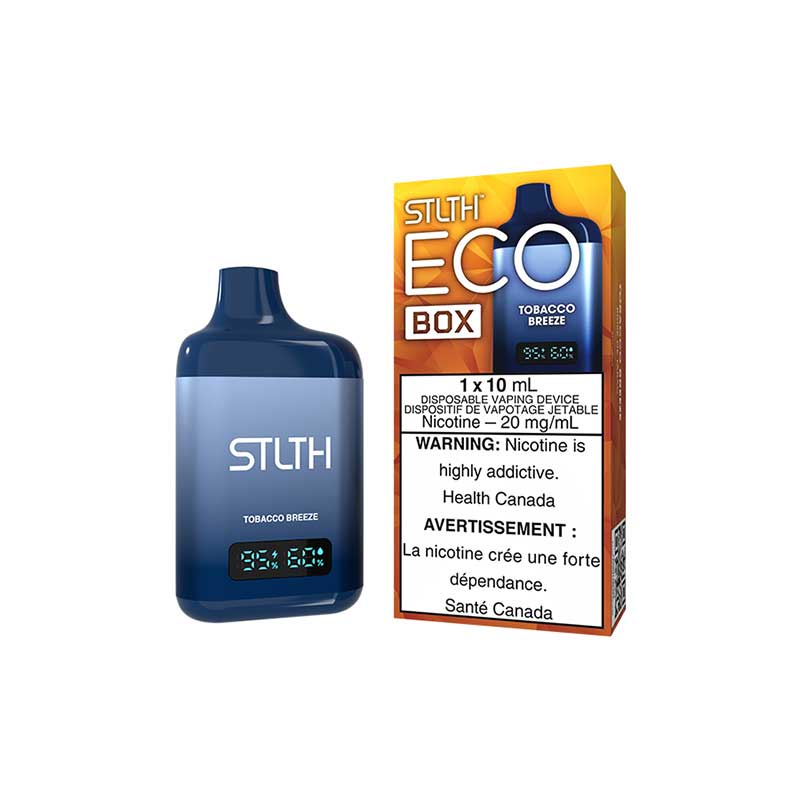 STLTH ECO BOX Disposable - Tobacco Breeze - Bay Vape