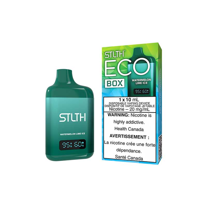 STLTH ECO BOX Disposable - Watermelon Lime Ice (MB) - Bay Vape