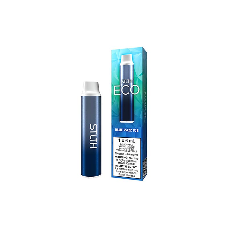 STLTH ECO Disposable - Blue Razz Ice (ON) - Bay Vape