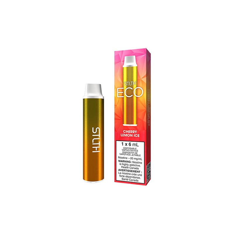 STLTH ECO Disposable - Cherry Lemon Ice (ON) - Bay Vape