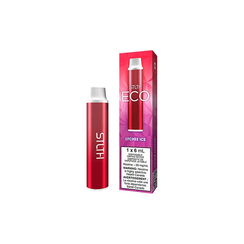 STLTH ECO Disposable - Lychee Ice - Bay Vape
