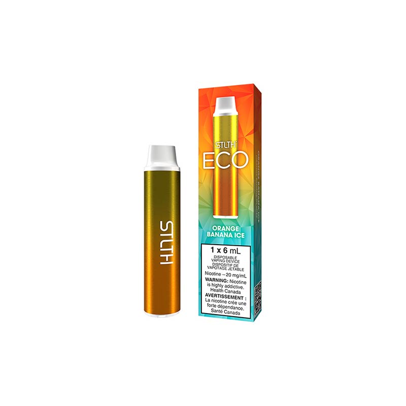 STLTH ECO Disposable - Orange Banana Ice (MB) - Bay Vape