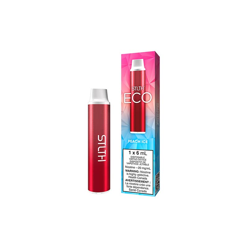 STLTH ECO Disposable - Peach Ice (ON) - Bay Vape