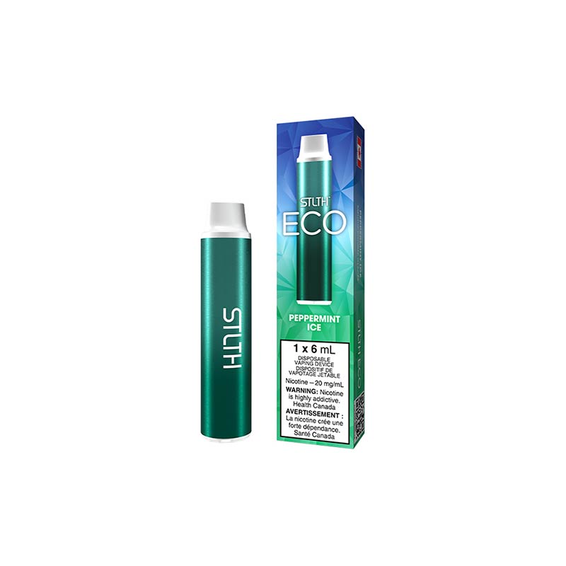 STLTH ECO Disposable - Peppermint Ice (AB) - Bay Vape