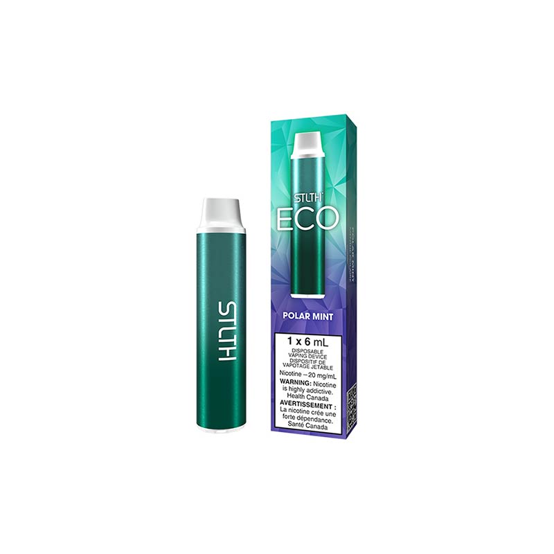 STLTH ECO Disposable - Polar Mint (ON) - Bay Vape