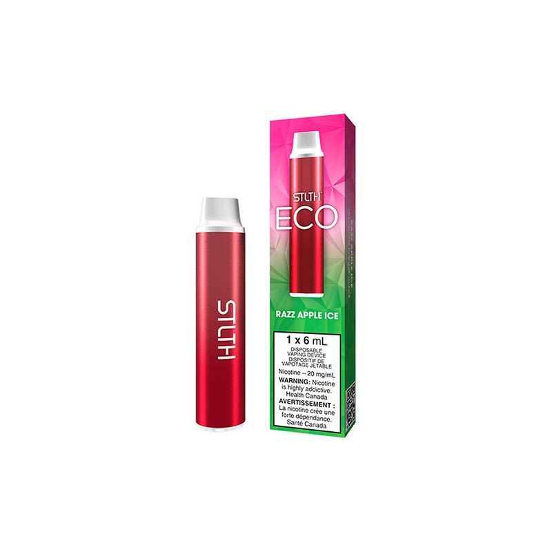 STLTH ECO Disposable - Razz Apple Ice (AB) - Bay Vape