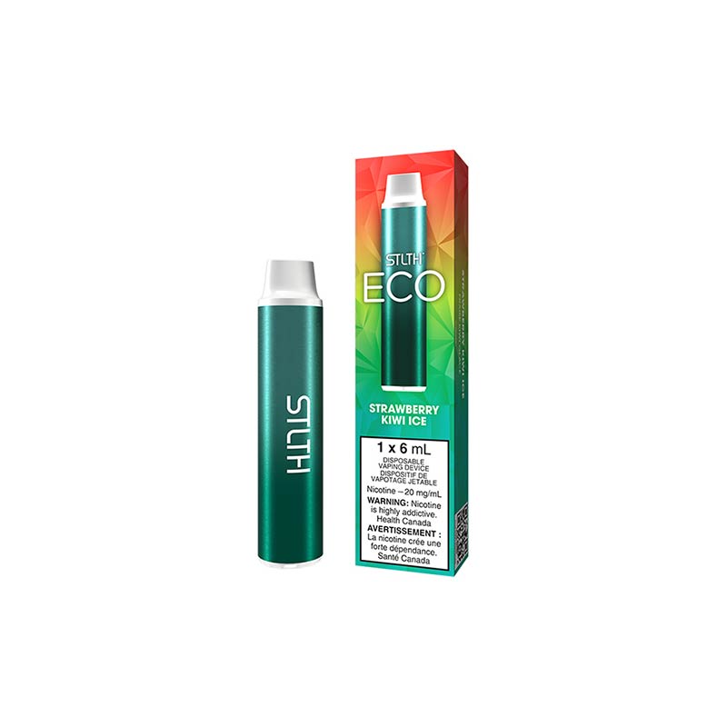 STLTH ECO Disposable - Strawberry Kiwi Ice (ON) - Bay Vape