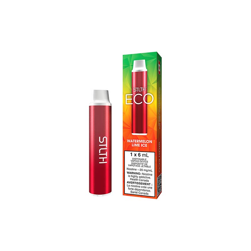 STLTH ECO Disposable - Watermelon Lime Ice (ON) - Bay Vape