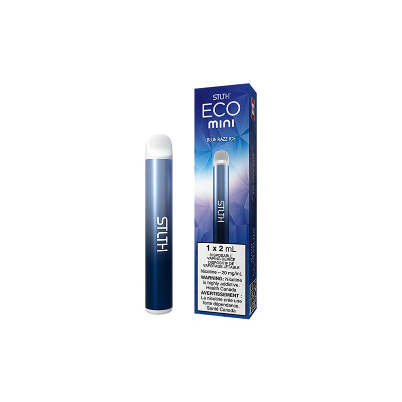 STLTH ECO MINI Disposable - Blue Razz Ice (MB) - Bay Vape