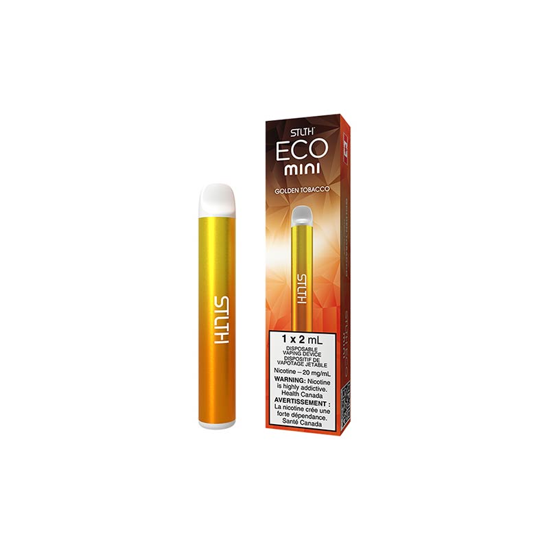 STLTH ECO MINI Disposable - Golden Tobacco (MB) - Bay Vape