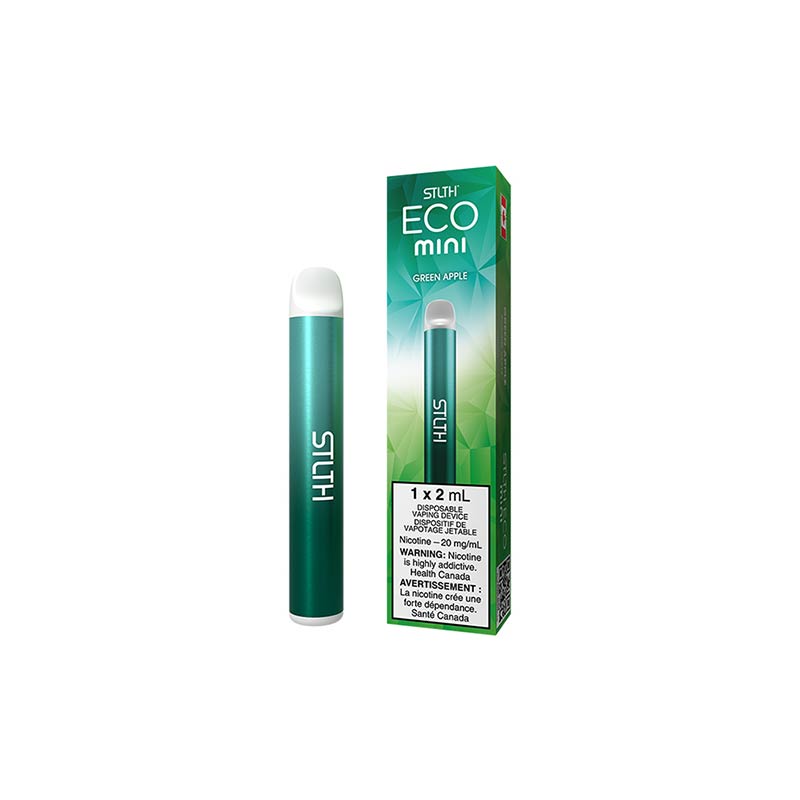 STLTH ECO MINI Disposable - Green Apple (MB) - Bay Vape
