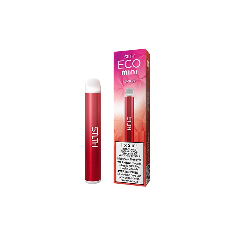 STLTH ECO MINI Disposable - Peach Ice (MB) - Bay Vape