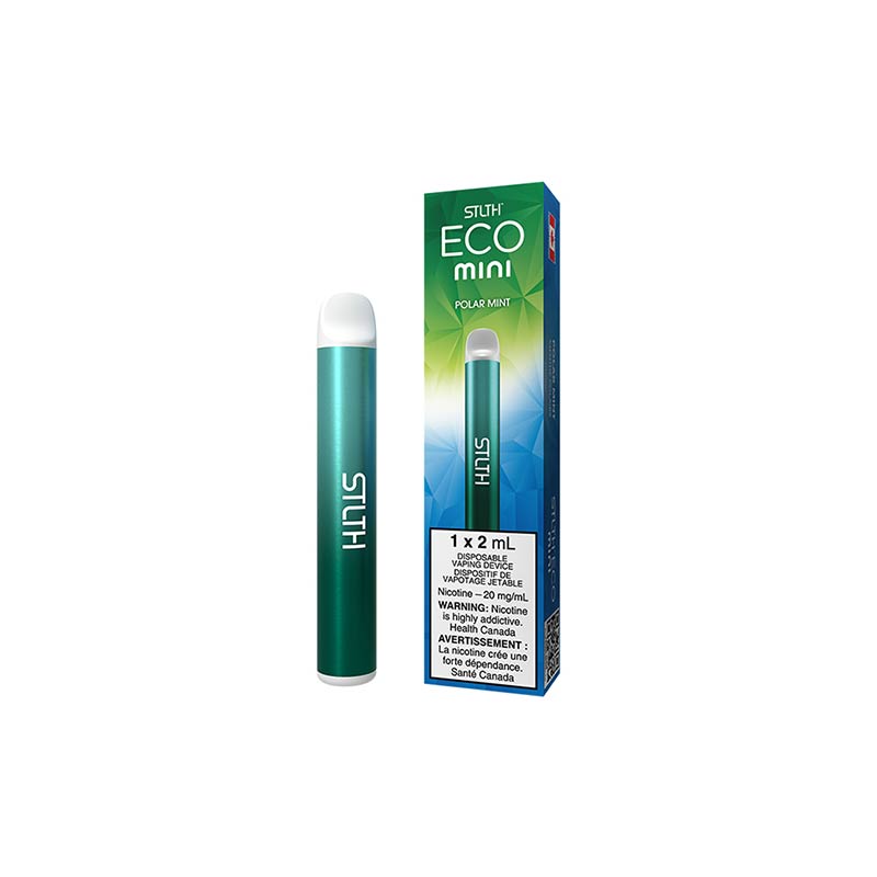 STLTH ECO MINI Disposable - Polar Mint (MB) - Bay Vape