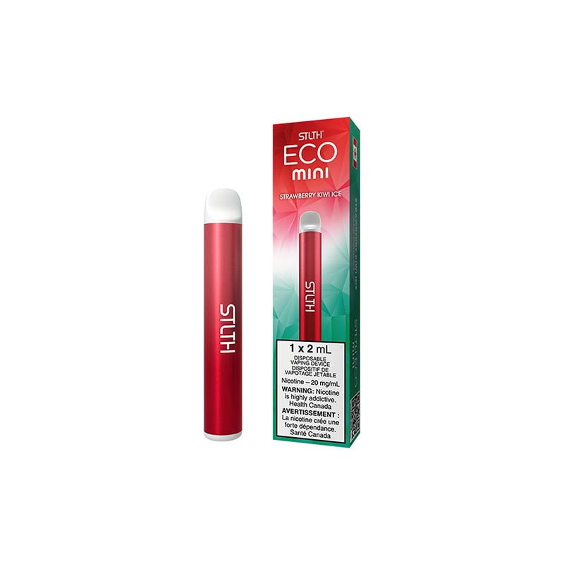 STLTH ECO MINI Disposable - Strawberry Kiwi Ice (MB) - Bay Vape