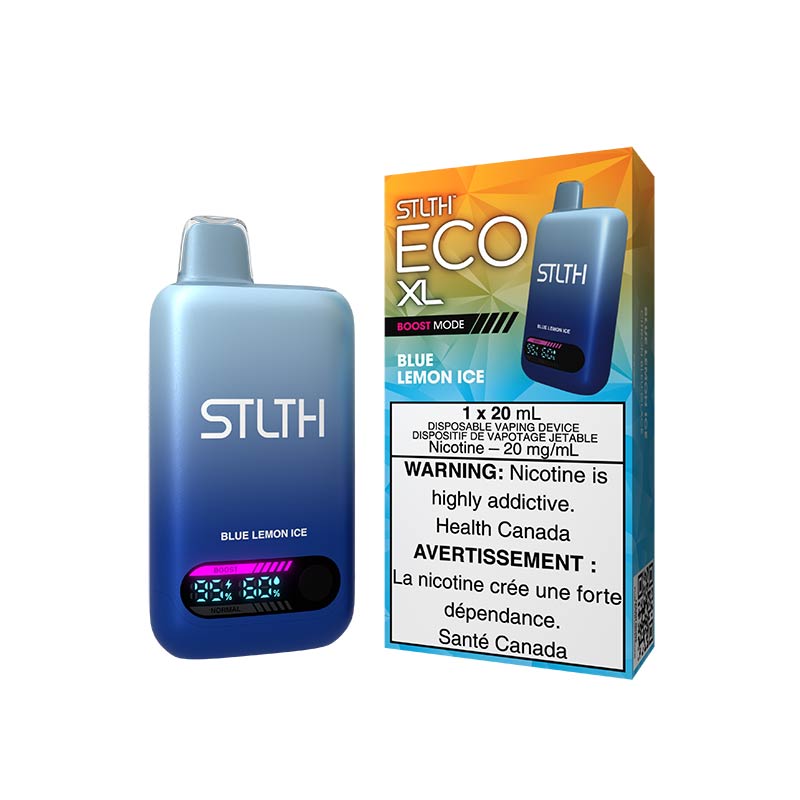 STLTH ECO XL Disposable - Blue Lemon Ice - Bay Vape
